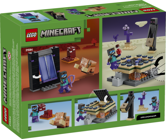 LEGO® Minecraft® Nether & End Portal Journey