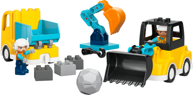 LEGO® DUPLO® Town 3 In 1 Construction Vehicles
