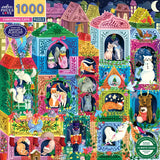 Christmas Cats 1000 Pc Puzzle