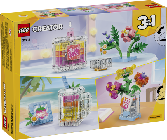 LEGO® Creator 3in1 Floral Decor Perfume Bottle