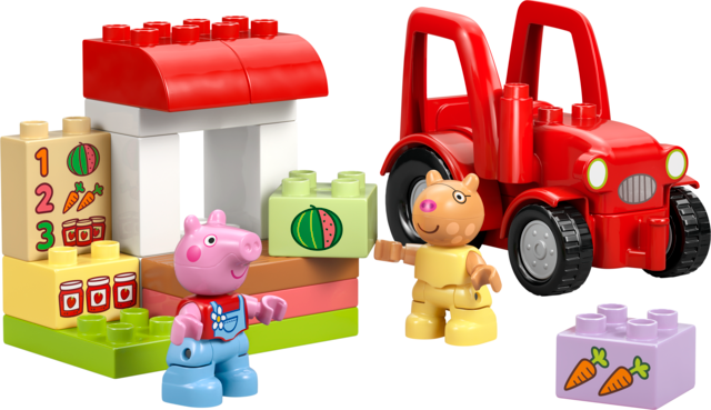 LEGO® DUPLO® Peppa Pig Tractor and Market