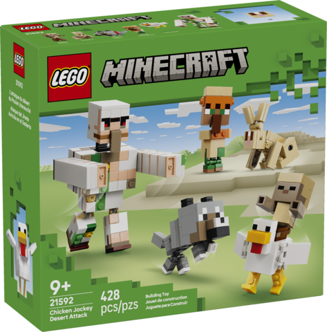 LEGO® Minecraft® Chicken Jockey Desert Attack