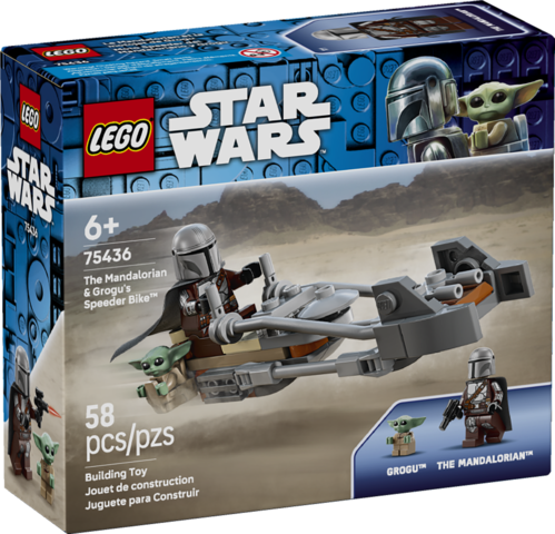 LEGO® Star Wars™ Mandalorian & Grogu's Speeder Bike