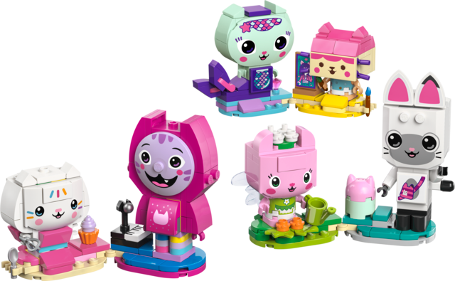 LEGO® Gabbys Brick-Built Cat Friends Gabby's Dollhouse