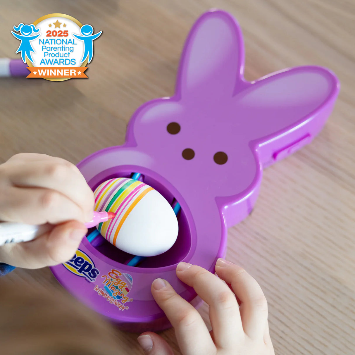 Purple PEEPS® Eggmazing Egg Decorator