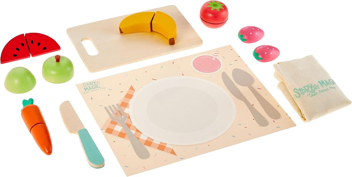 Story Magic Farm to Table Cutting Food Set