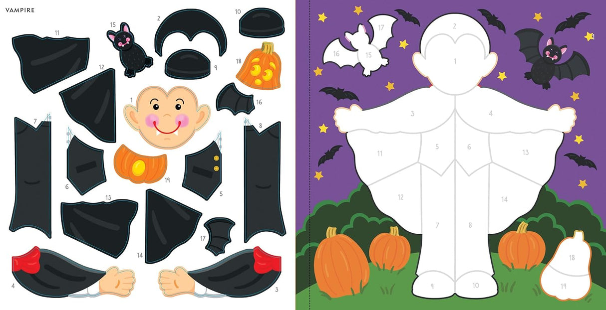 My First Color-By-Sticker Halloween