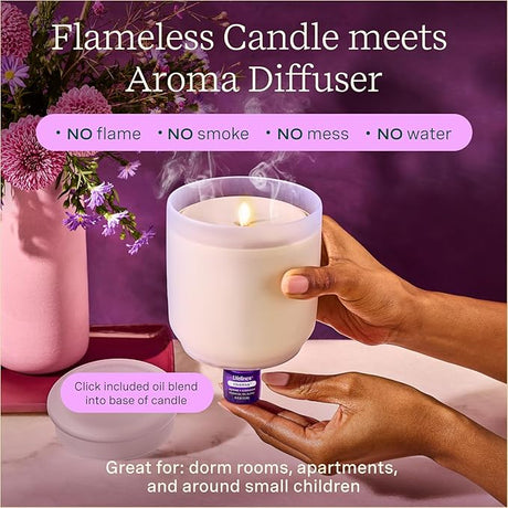 Candle Diffuser Frosted Cream