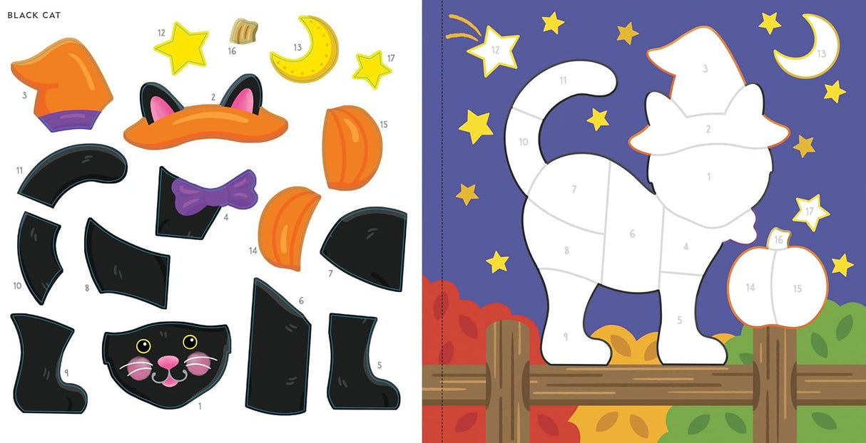 My First Color-By-Sticker Halloween