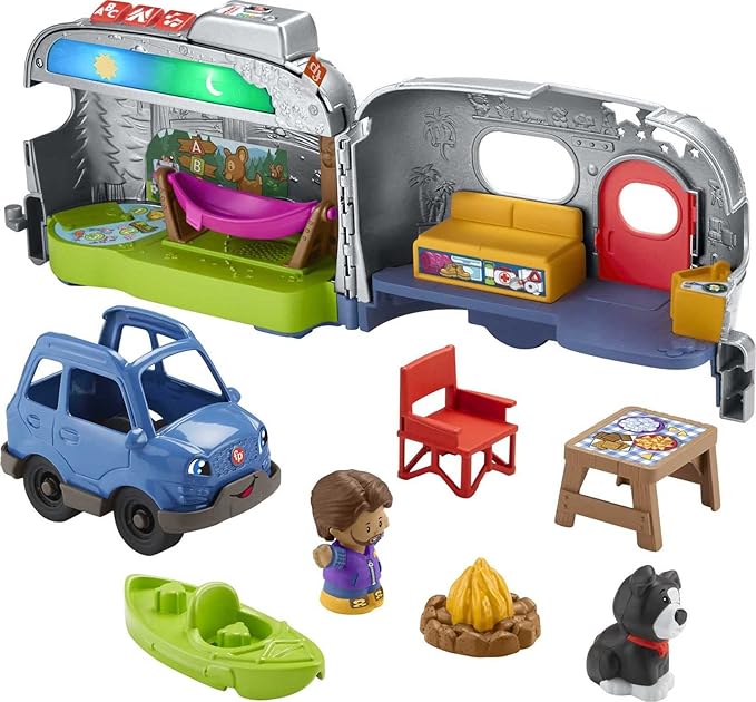 Little People® Light-Up Learning Camper