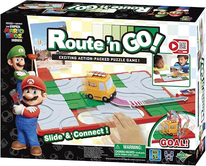 Super Mario Route 'N Go Game