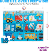 36 pc Vehicles Floor Puzzle