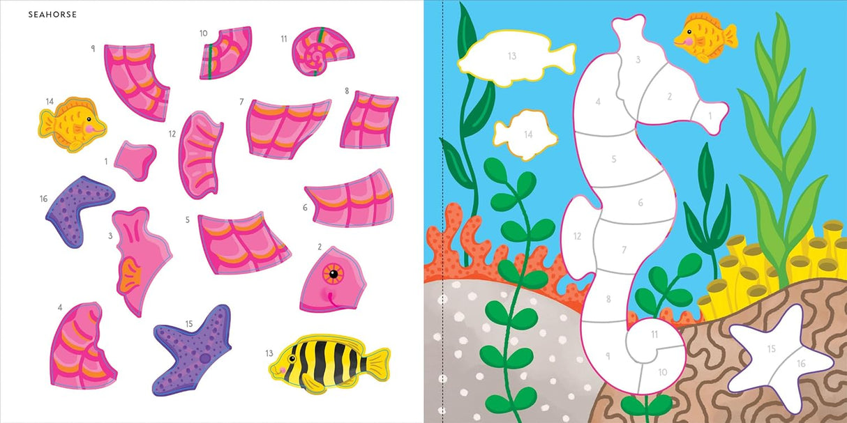 My First Color-By-Sticker Under the Sea