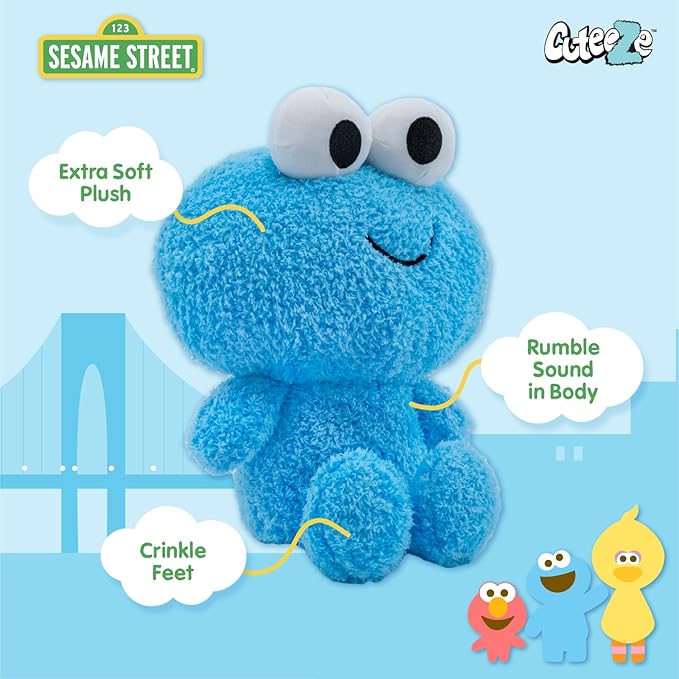 Sesame Street Cookie Monster Baby's First Cuteeze