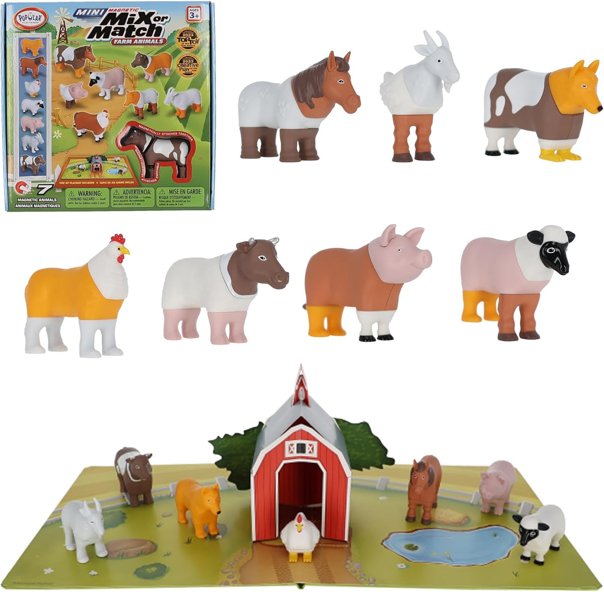 Mini Mix And Match Farm Animals