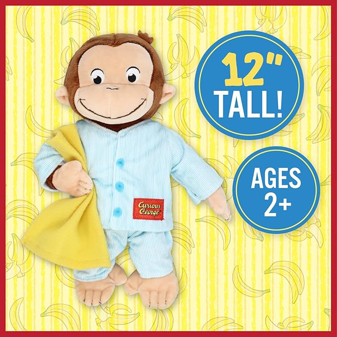 Curious George PJ Plush