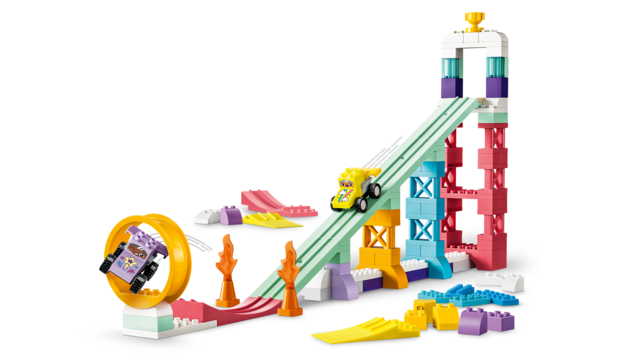 LEGO® DUPLO® Town 3 in 1 Creative Ramps with Vehicles