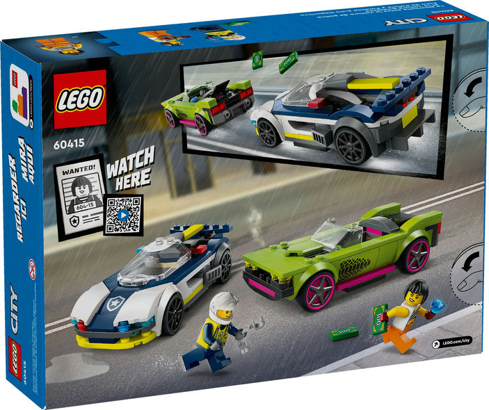 LEGO® City Police Car and Muscle Car Chase