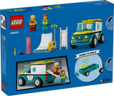 LEGO® City Emergency Ambulance and Snowboarder