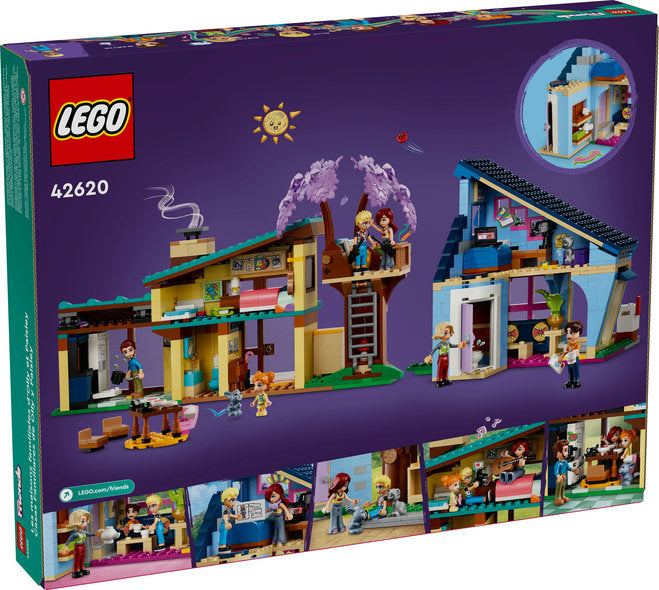 LEGO® Friends Olly and Paisley's Family Houses