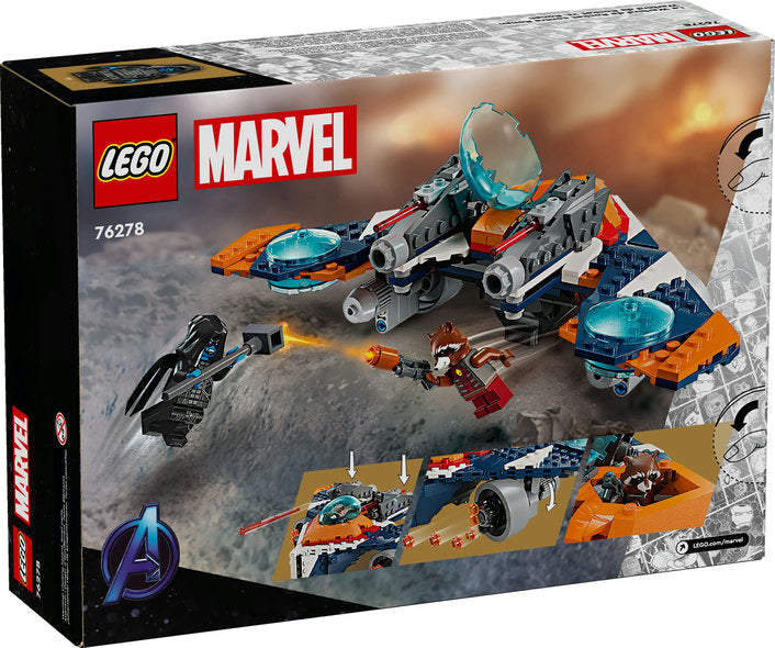 LEGO® Marvel Rocket’s Warbird vs. Ronan