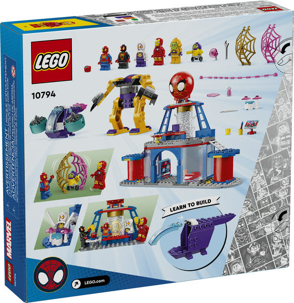 LEGO® Disney+ Spidey and His Amazing Friends Team Spidey Web Spinner Headquarters