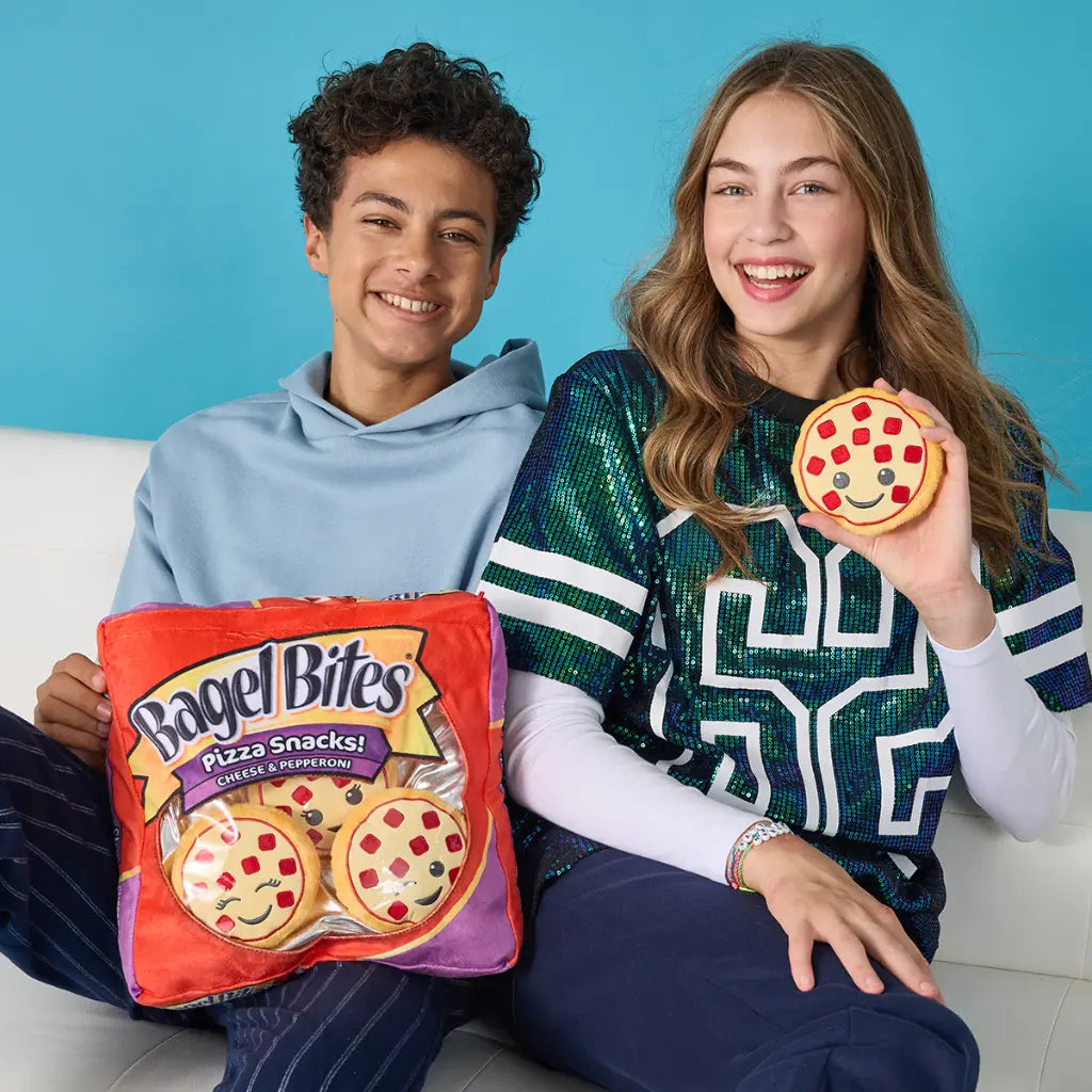Bagel Bites Packaging Plush