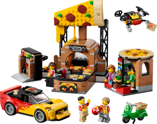 LEGO® City Pizza Delivery Experience