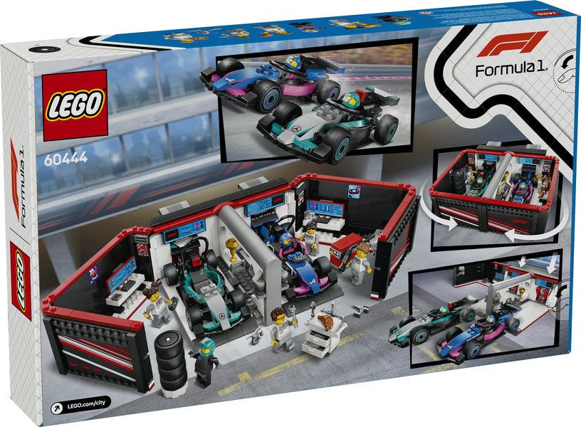 LEGO® City F1® Garage & Mercedes-AMG & Alpine Cars