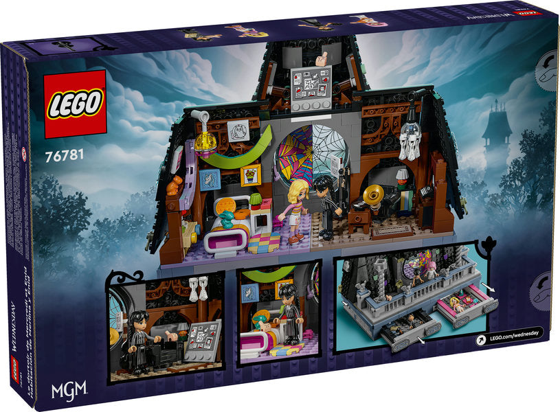 LEGO® Wednesday Addams Wednesday and Enid's Dorm Room