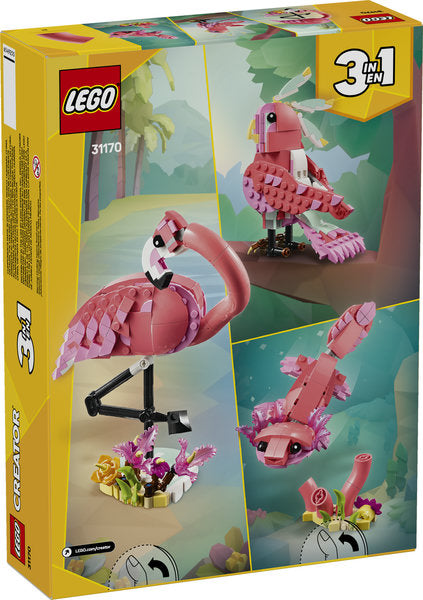 LEGO® Creator 3in1 Wild Animals: Pink Flamingo