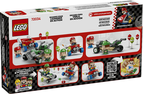 LEGO® Super Mario™ Baby Mario Vs Baby Luigi Mario Kart™