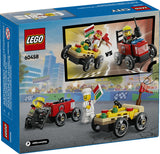 LEGO® City Pizza vs. Fire Truck Race Car Pack