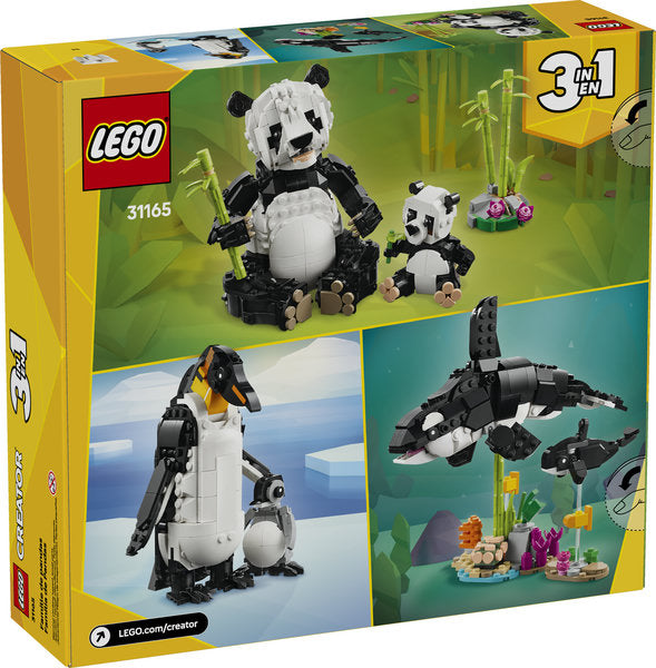 LEGO® 3in1 Creator Wild Animals: Panda Family