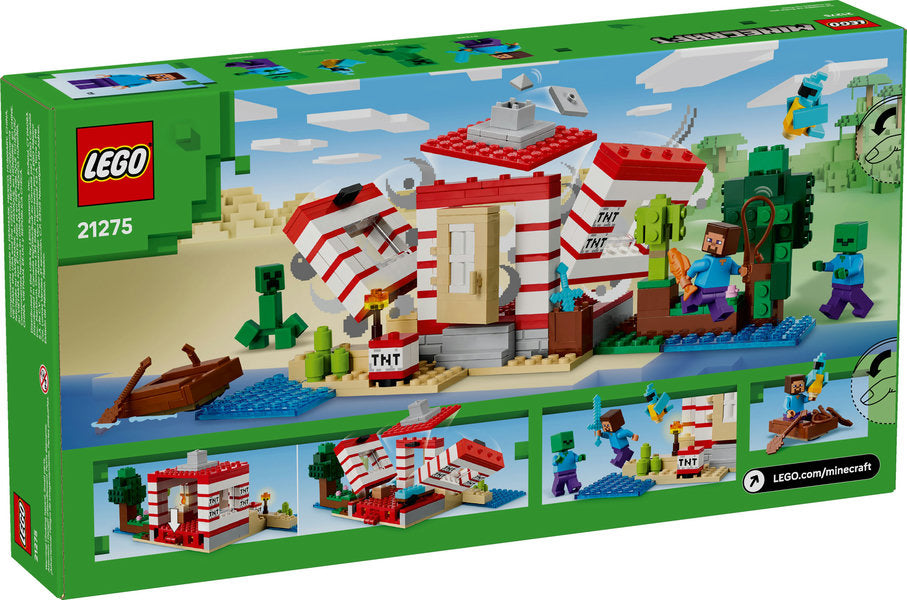 LEGO® Minecraft® TNT Jungle House