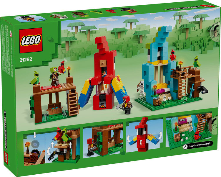 LEGO® Minecraft  Parrot Houses