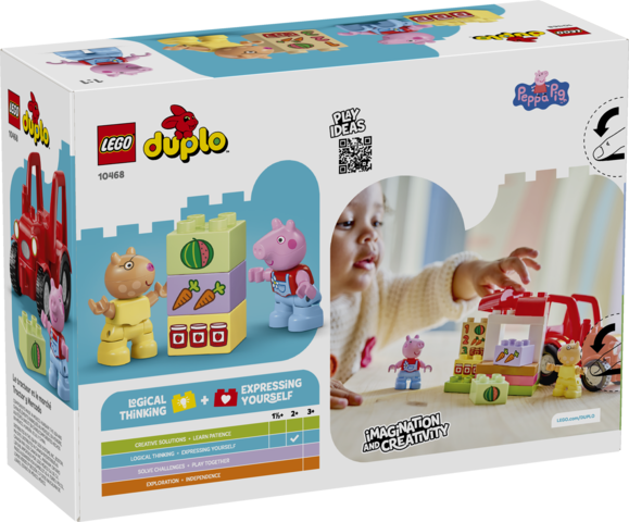 LEGO® DUPLO® Peppa Pig Tractor and Market