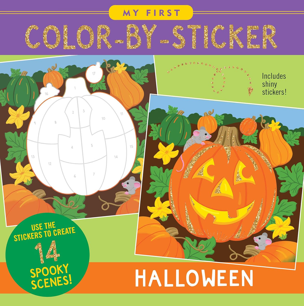 My First Color-By-Sticker Halloween