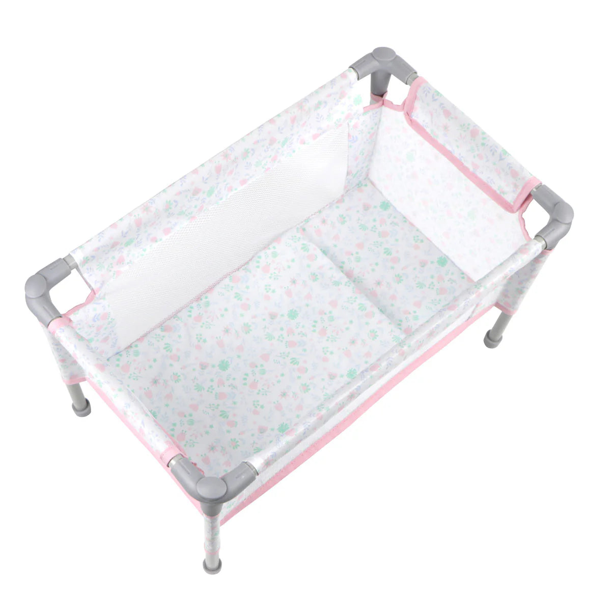 Berenguer Boutique Playtime Folding Doll Crib/Playpen with  travel bag
