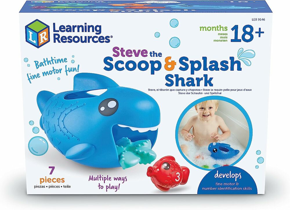 Steve the Scoop and Splash Shark