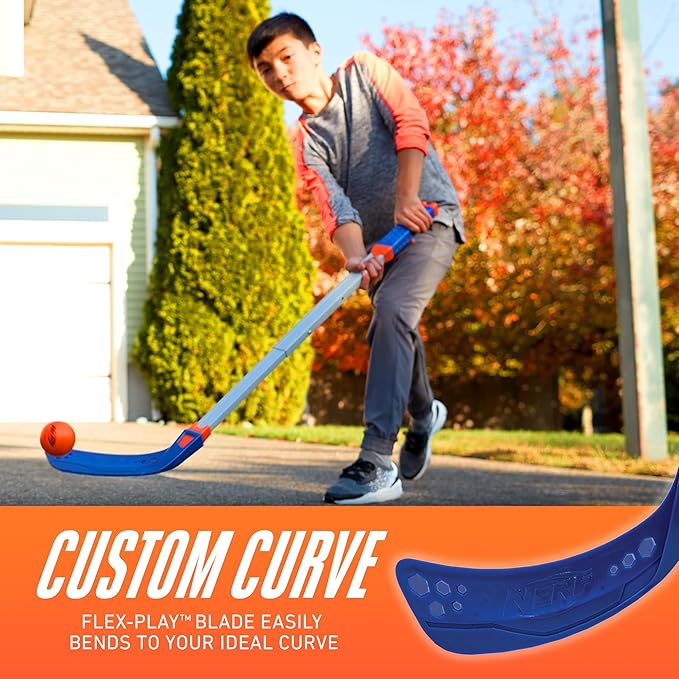 Nerf Flex Play Hockey Stick & Ball