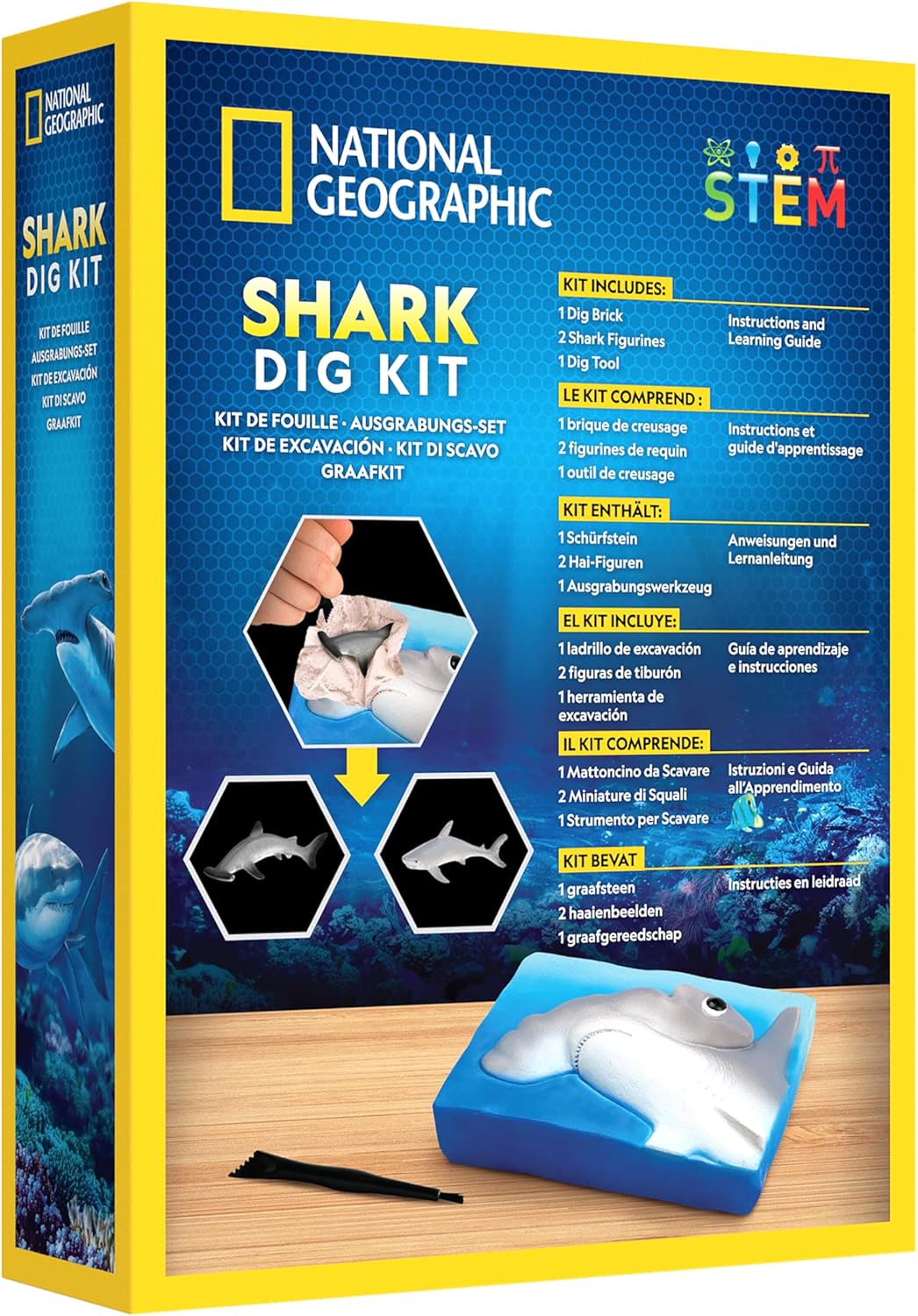 Shark Dig Kit Natural Geographic