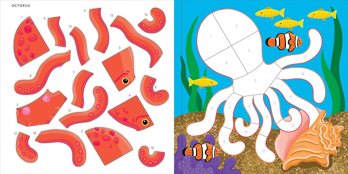My First Color-By-Sticker Under the Sea