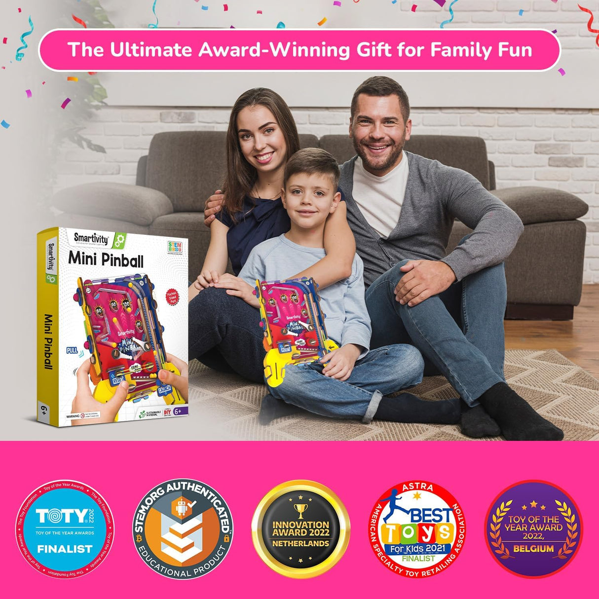 Mini Pinball STEM Building Kit