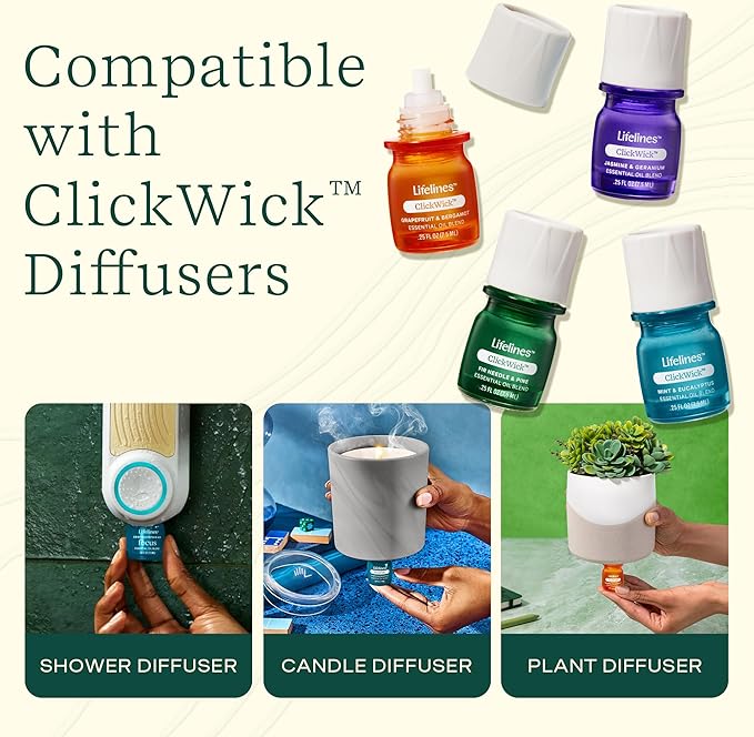 Essential Oil Blends Clickwick Refill (4 pack) – Fun Stuff Toys