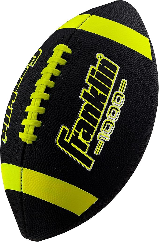 Junior Grip Rite Football Black & Yellow