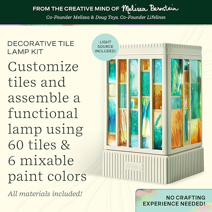 FlowCraft Decorative Tile Lamp