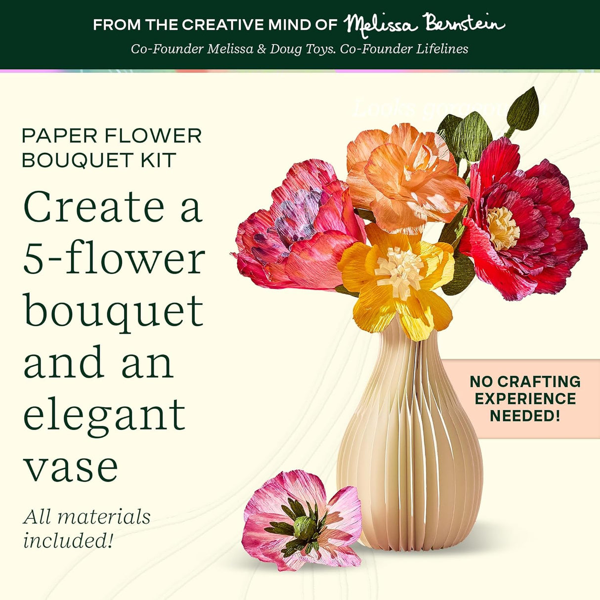 FlowCraft Paper Flower Bouquet