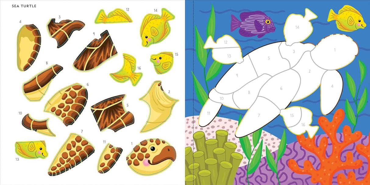 My First Color-By-Sticker Under the Sea