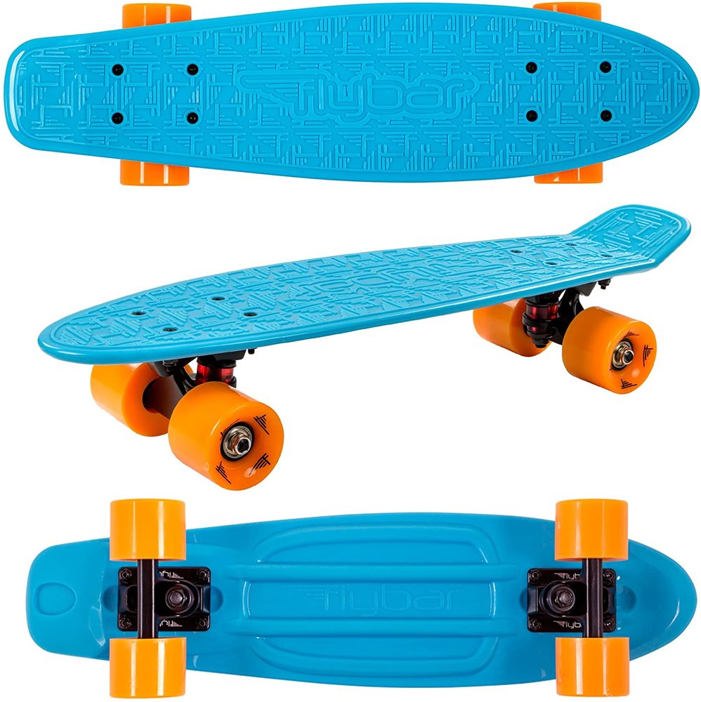 Flybar 22" Plastic Cruiser Blue Skateboard